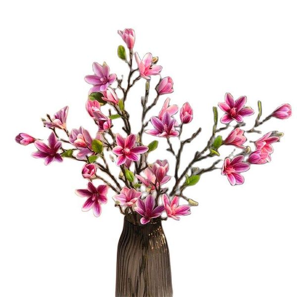decorative flowers & wreaths one fake single stem real touch magnolia 35" length simulation 3d print yulania denudata for wedding cnete
decorative flowers & wreaths one fake single stem real touch magnolia 35" length simulation 3d print yulania denudata for wedding cnete