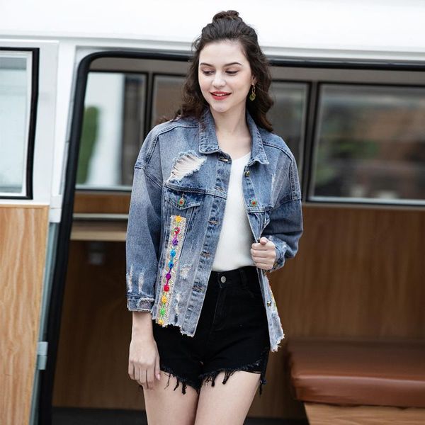 women's jackets 03 women jacket quality winter oversize denim blue jeans coat turn-down collar casual outwear bomber girl, Black;brown
women's jackets 03 women jacket quality winter oversize denim blue jeans coat turn-down collar casual outwear bomber girl, Black;brown