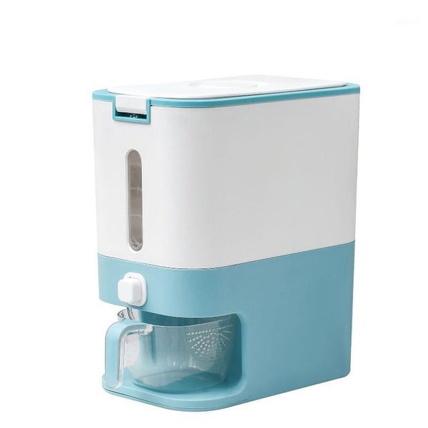 12kg rice storage box insect-proof moisture-proof household bucket automatic output cylinder for kitchen bottles & jars
12kg rice storage box insect-proof moisture-proof household bucket automatic output cylinder for kitchen bottles & jars