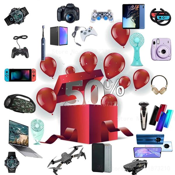 party supplies mystery box 100% win electronics boxes random birthday surprise favors lucky for adults gift drones phone camera shoes watche
party supplies mystery box 100% win electronics boxes random birthday surprise favors lucky for adults gift drones phone camera shoes watche
