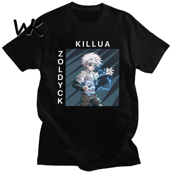 men's t-shirts wk casual x killua zoldyck japanese streetwear short sleeve t shirt men women cotton anime manga, White;black
men's t-shirts wk casual x killua zoldyck japanese streetwear short sleeve t shirt men women cotton anime manga, White;black