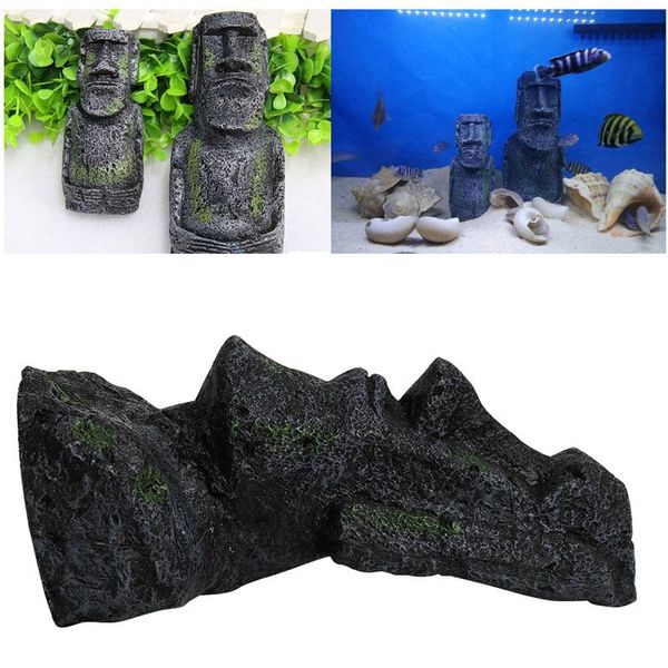 decorations easter island statue aquarium ornament fish tank rock with face heads decor 2021
decorations easter island statue aquarium ornament fish tank rock with face heads decor 2021