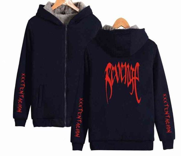 factoryqxvz thick zipper cardigan sweater xxx revenge letters fleece design hooded sweatshirt lovers rapper fashion hoodie, Black
factoryqxvz thick zipper cardigan sweater xxx revenge letters fleece design hooded sweatshirt lovers rapper fashion hoodie, Black