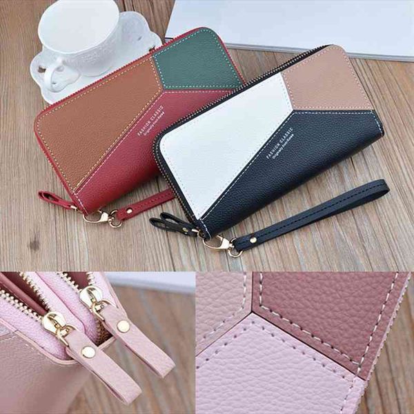 korean fashion 4 colour women wallet pu leather purse female long zipper coin clutch pouch ladies money credit card holder, Red;black
korean fashion 4 colour women wallet pu leather purse female long zipper coin clutch pouch ladies money credit card holder, Red;black