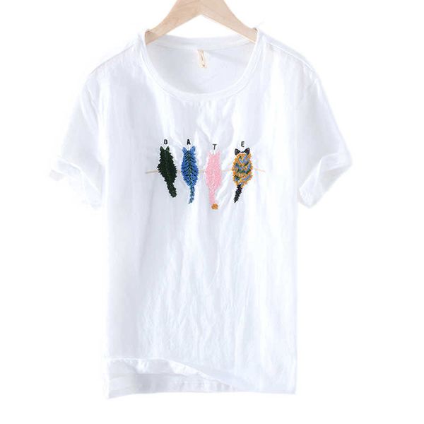 graphic t shirts men summer cotton linen basic tees o-neck fashion embroidery casual short sleeve kawaii clothing 210601, White;black
graphic t shirts men summer cotton linen basic tees o-neck fashion embroidery casual short sleeve kawaii clothing 210601, White;black