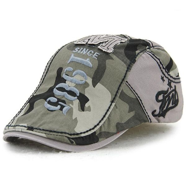 visors 2021 spring berets cap men's cotton hat mosaic camouflage leisure embroidery letters jxj-247, Blue;gray
visors 2021 spring berets cap men's cotton hat mosaic camouflage leisure embroidery letters jxj-247, Blue;gray