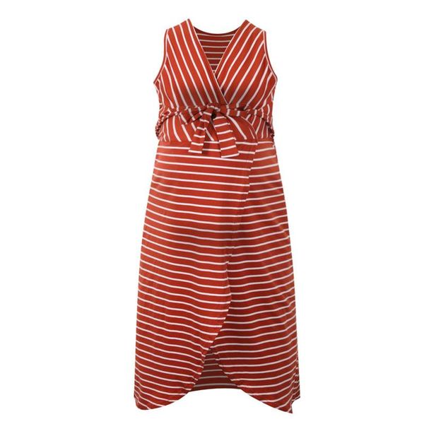 maternity dresses pregnant woman stripe sleeveless split dress v-neck high waist nursing long clothes schwangerschaft kleidung, White
maternity dresses pregnant woman stripe sleeveless split dress v-neck high waist nursing long clothes schwangerschaft kleidung, White