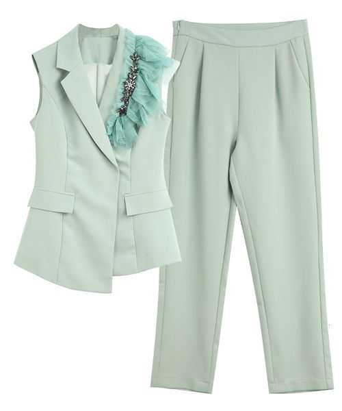 pants elegant work suits summer business set women notched collar beading deco sleeveless blazer coats+skinny pants & capris sets, White
pants elegant work suits summer business set women notched collar beading deco sleeveless blazer coats+skinny pants & capris sets, White