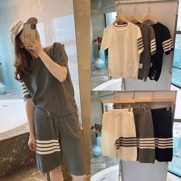 summer trendy tb short sleeve wool four bar men's and women's round neck casual versatile t-shirt, White
summer trendy tb short sleeve wool four bar men's and women's round neck casual versatile t-shirt, White