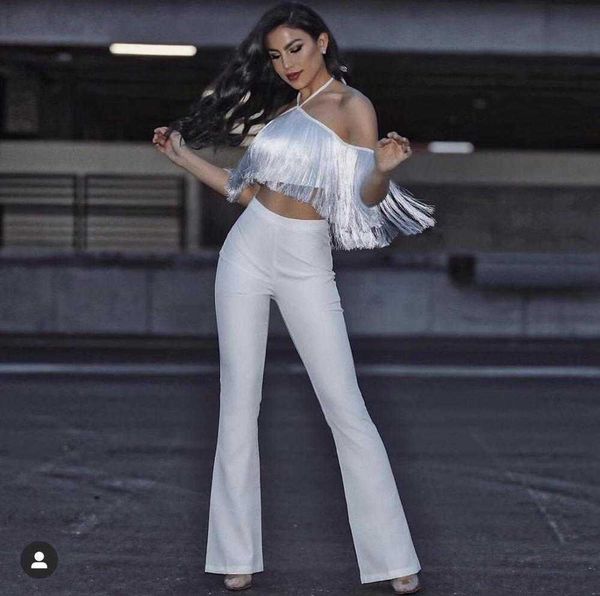 women summer tassel halter white black bandage fashion rayon designer high street party crop 210527
women summer tassel halter white black bandage fashion rayon designer high street party crop 210527