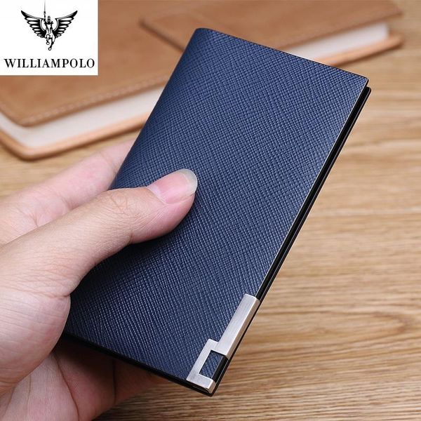 card holders williampolo mens slim wallet holder bifold mini purse ultra-thin multi case slots full grain leather, Brown;gray
card holders williampolo mens slim wallet holder bifold mini purse ultra-thin multi case slots full grain leather, Brown;gray