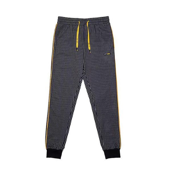 four seasons men's loose mid-waist striped casual sports pants running, Black;blue
four seasons men's loose mid-waist striped casual sports pants running, Black;blue