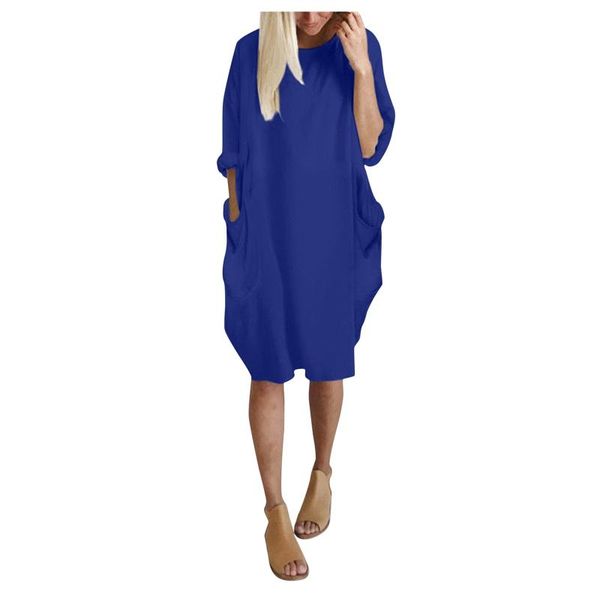 casual dresses half sleeve vestidos summer lady solid proket dress 2021 slim a-line o-neck elegant vintage women high quality, Black;gray
casual dresses half sleeve vestidos summer lady solid proket dress 2021 slim a-line o-neck elegant vintage women high quality, Black;gray