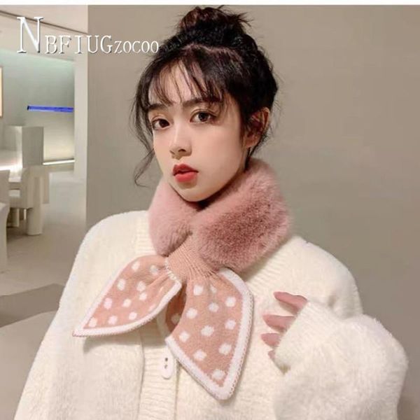 scarves korean winter faux fur women scarf fashion patchwork fluff female, Blue;gray
scarves korean winter faux fur women scarf fashion patchwork fluff female, Blue;gray