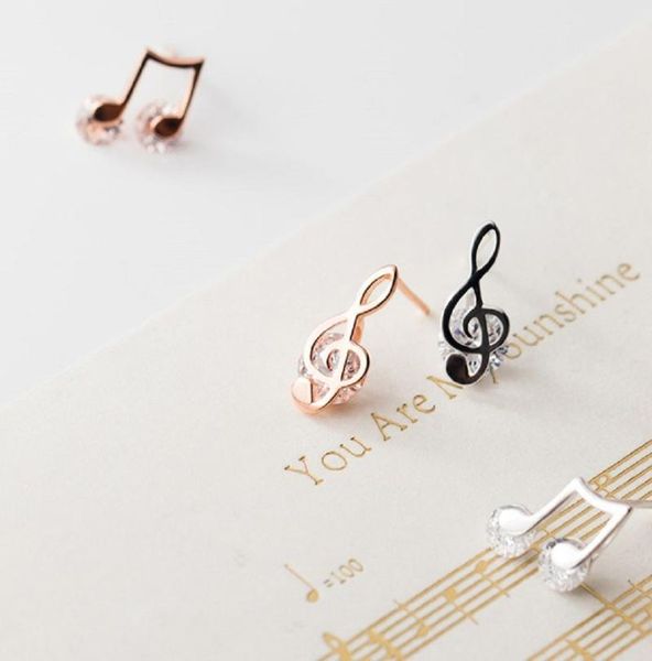stud 1 pair fashion trendy music note earring earrings for women lovers dainty zircon jewelry accessories, Golden;silver
stud 1 pair fashion trendy music note earring earrings for women lovers dainty zircon jewelry accessories, Golden;silver
