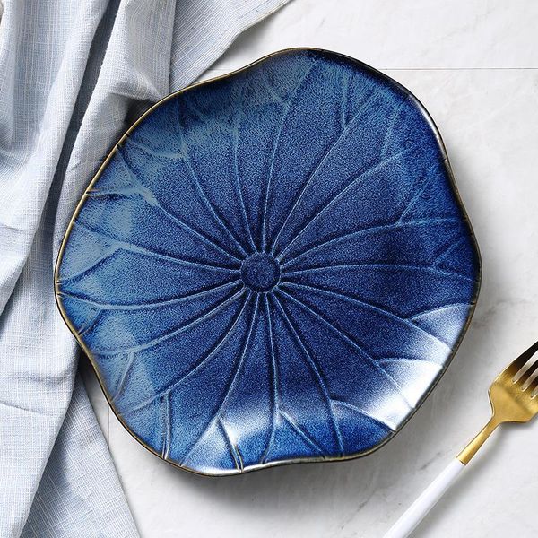 dishes & plates chyir japanese ceramic dinner fruit salad creative retro blue kiln changed tableware lotus leaf dinnerware
dishes & plates chyir japanese ceramic dinner fruit salad creative retro blue kiln changed tableware lotus leaf dinnerware