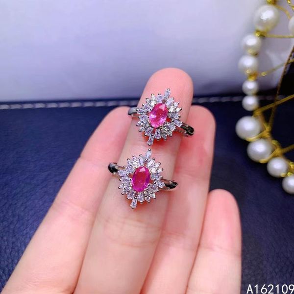 cluster rings fine jewelry 925 sterling silver inset with natural gemstone women's luxury pink sapphire adjustable ring support detect, Golden;silver
cluster rings fine jewelry 925 sterling silver inset with natural gemstone women's luxury pink sapphire adjustable ring support detect, Golden;silver