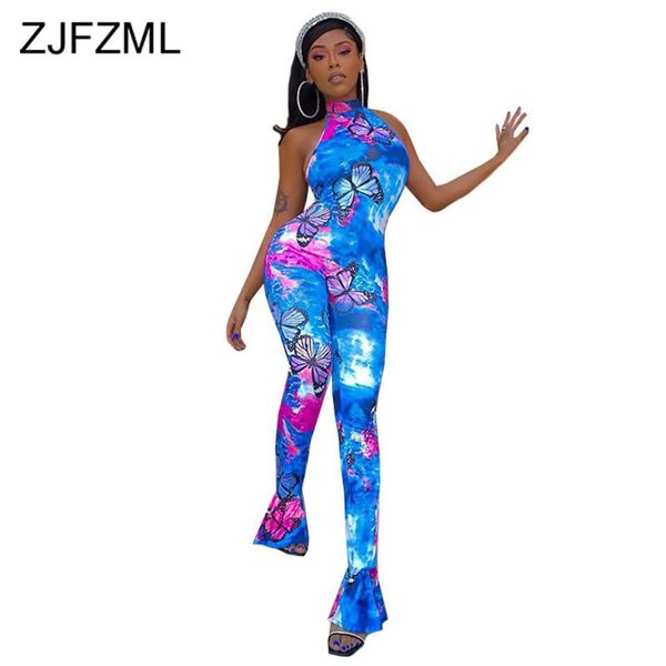 women's jumpsuits & rompers butterfly tie dye printed womens jumpsuit summer hanging neck backless flare overall vintage birthday party, Black;white
women's jumpsuits & rompers butterfly tie dye printed womens jumpsuit summer hanging neck backless flare overall vintage birthday party, Black;white