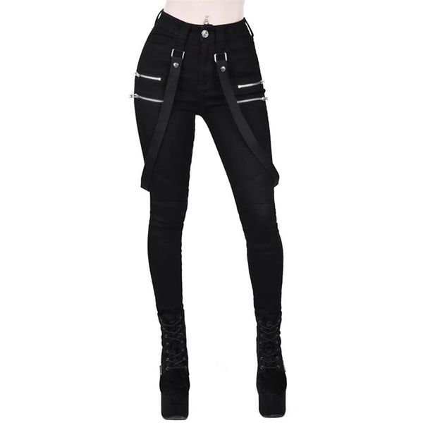 women gothic pencil pants trousers belt zipper ladies streetwear long pants solid black hip hop long trousers d30 210802, Black;white
women gothic pencil pants trousers belt zipper ladies streetwear long pants solid black hip hop long trousers d30 210802, Black;white
