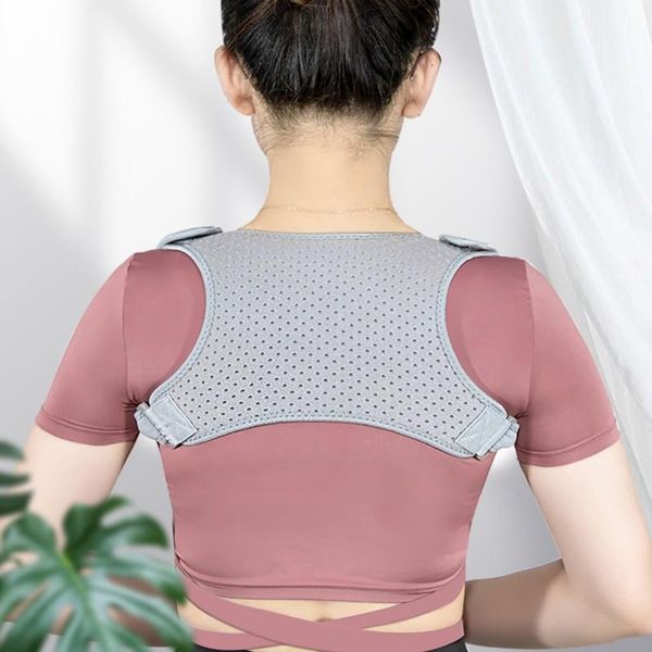 back support upper posture brace adjustable straightener for neck shoulder corrector providing pain relief, Black;blue
back support upper posture brace adjustable straightener for neck shoulder corrector providing pain relief, Black;blue