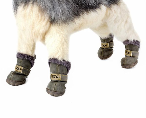 dog apparel 4pcs/set pet dogs winter shoes rain snow waterproof booties socks rubber anti-slip for small puppies footwear cachorro
dog apparel 4pcs/set pet dogs winter shoes rain snow waterproof booties socks rubber anti-slip for small puppies footwear cachorro