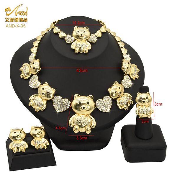 earrings & necklace aniid bear xoxo nigeria jewelry sets for women wedding bracelets ethiopian 24k gold dubai bridal jewellery moroccan, Silver
earrings & necklace aniid bear xoxo nigeria jewelry sets for women wedding bracelets ethiopian 24k gold dubai bridal jewellery moroccan, Silver