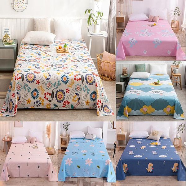 sheets & sets 1pc 100% cotton floral bed sheet elastic washable no fade shrink bedspread for children adults single double flat bedsheets
sheets & sets 1pc 100% cotton floral bed sheet elastic washable no fade shrink bedspread for children adults single double flat bedsheets