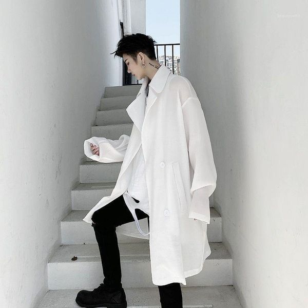 men's trench coats 2021 korean niche summer original pleated cotton and linen breathable comfortable loose sunscreen windbreaker jacket, Tan;black
men's trench coats 2021 korean niche summer original pleated cotton and linen breathable comfortable loose sunscreen windbreaker jacket, Tan;black