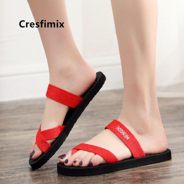 slippers women fashion red light weight flat flip flops ladies comfortable spring & summer home chanclas de mujer e5477, Black