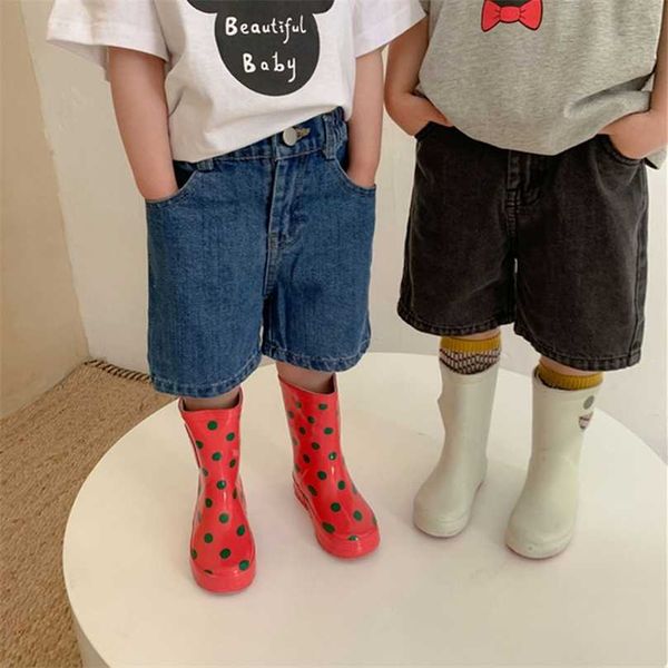 summer fashion boys and girls knee length denim jeans kids casual all-match loose shorts 211102, Blue
summer fashion boys and girls knee length denim jeans kids casual all-match loose shorts 211102, Blue