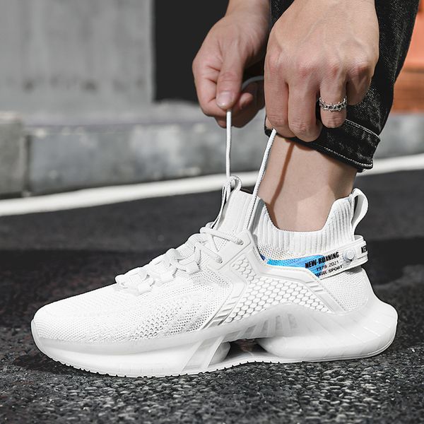 464748 size mens breathable shoes summer new sports casual shoes mens easy wear shoes korean fashion jogging mens fashion, Black;white
464748 size mens breathable shoes summer new sports casual shoes mens easy wear shoes korean fashion jogging mens fashion, Black;white