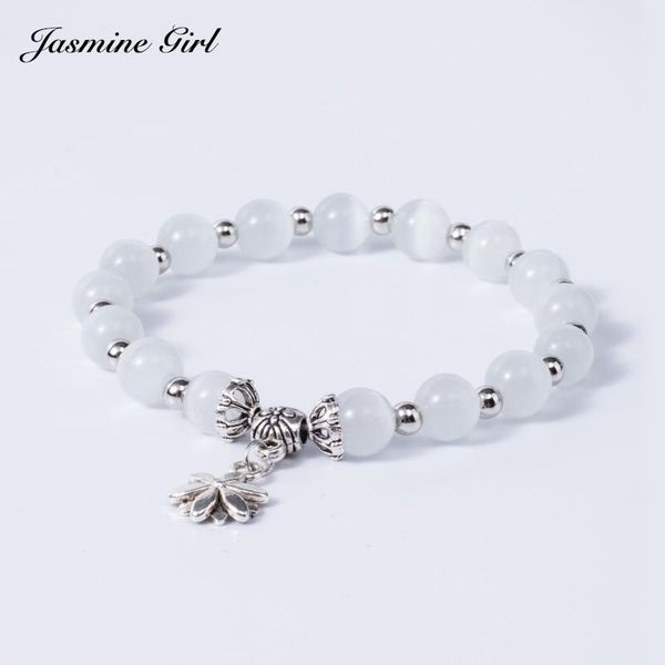 beaded, strands jasmine girl trendy natural opal beads bracelets crystal fashion women bracelet jewelry vintage stainless steel braceletes, Black
beaded, strands jasmine girl trendy natural opal beads bracelets crystal fashion women bracelet jewelry vintage stainless steel braceletes, Black