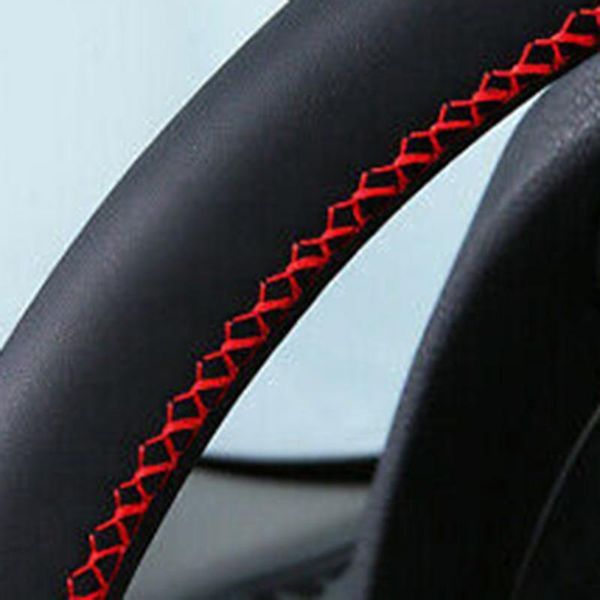 steering wheel covers w/ needle thread cover accessories auto black carbon car leather replacement
steering wheel covers w/ needle thread cover accessories auto black carbon car leather replacement