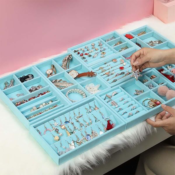 jewelry pouches, bags velvet box portable display organizer tray holder storage case ring earring necklace bracelet showcase for woman, Pink;blue
jewelry pouches, bags velvet box portable display organizer tray holder storage case ring earring necklace bracelet showcase for woman, Pink;blue