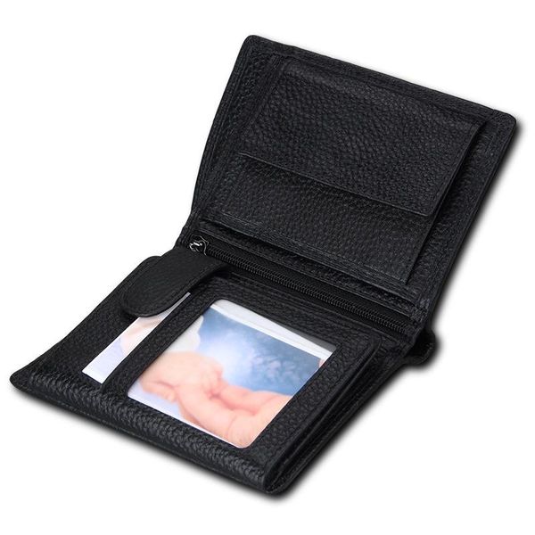 wallets fashion business men's short natural real leather male cow genuine cash purses clutch 3 folder men wallet, Red;black
wallets fashion business men's short natural real leather male cow genuine cash purses clutch 3 folder men wallet, Red;black