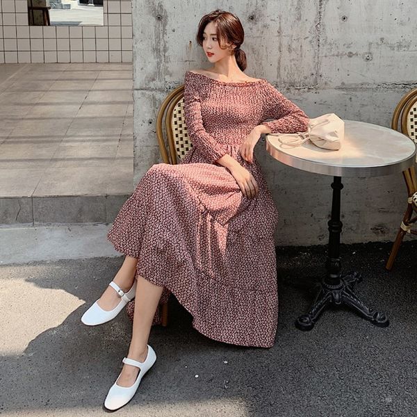 llzacoosh arrival autunmn dresses women beach printed chiffon long sleeve slim elastic upper body long dress 210514, Black;gray
llzacoosh arrival autunmn dresses women beach printed chiffon long sleeve slim elastic upper body long dress 210514, Black;gray