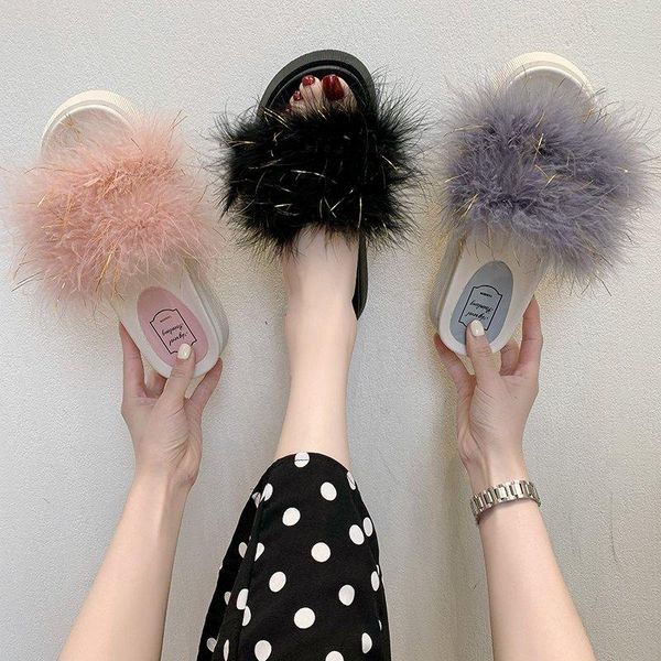 shoes woman 2021 slippers flat low luxury slides pantofle platform designer rubber pu fabric casual female pl, Black
shoes woman 2021 slippers flat low luxury slides pantofle platform designer rubber pu fabric casual female pl, Black