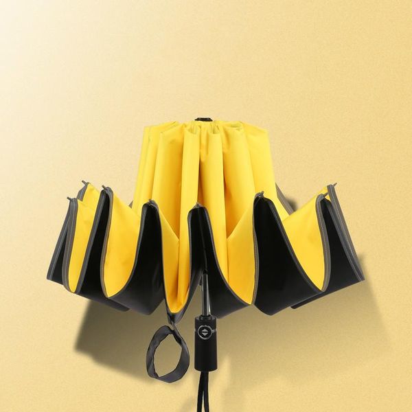 umbrellas fully automatic folding inverted umbrella black coating women rain sun uv reverse parasol travel car use men windproof
umbrellas fully automatic folding inverted umbrella black coating women rain sun uv reverse parasol travel car use men windproof
