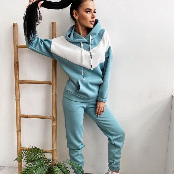 women's two piece pants 2 sets women tracksuit lady casual outfits spring autumn long sleeve pullovers sweatshirts sports suits y81, White
women's two piece pants 2 sets women tracksuit lady casual outfits spring autumn long sleeve pullovers sweatshirts sports suits y81, White