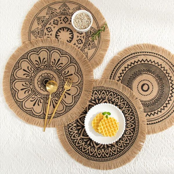 mats & pads ins style simple hand-woven jute placemat retro restaurant cotton and linen decoration cushion shooting props vase
mats & pads ins style simple hand-woven jute placemat retro restaurant cotton and linen decoration cushion shooting props vase