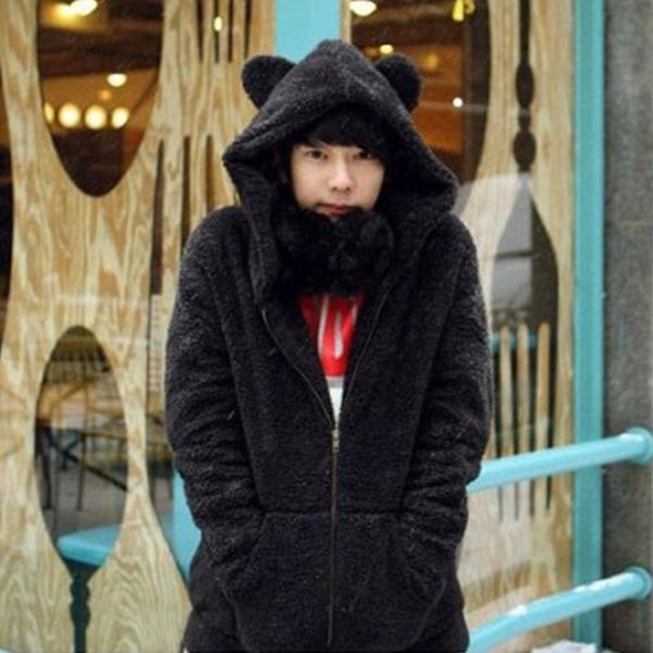 men's hoodies & sweatshirts s-4xl trendy personality autumn and winter fashion hooded thick coat jacket zipper clothes slim was thin me, Black
men's hoodies & sweatshirts s-4xl trendy personality autumn and winter fashion hooded thick coat jacket zipper clothes slim was thin me, Black