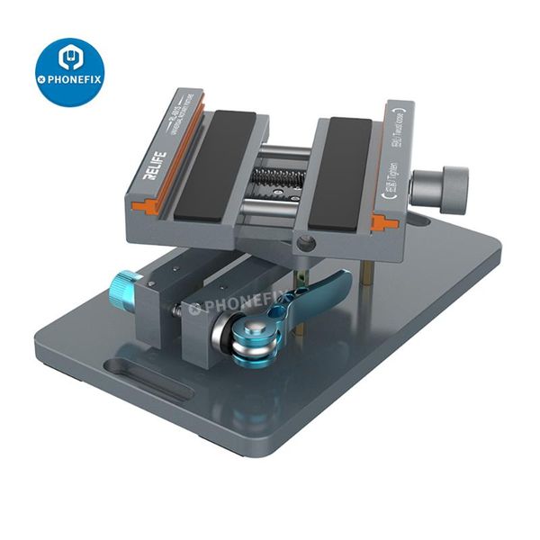 power tool sets universal rotatable holder fixture for 11 12 pro max broken back rear glass housing remover motherboard battery repla