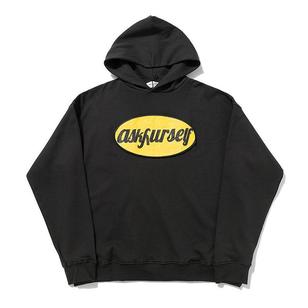 men's hoodies & sweatshirts askyurself letter logo foam print vintage oversized hoodie women's sweatshirt clothing hooded, Black
men's hoodies & sweatshirts askyurself letter logo foam print vintage oversized hoodie women's sweatshirt clothing hooded, Black
