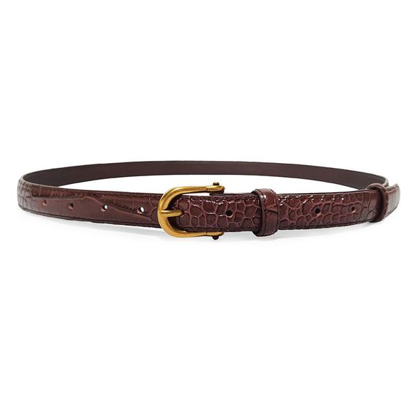 belts 2021 women's leather belt crocodile pattern light luxury pin buckle all-match fashionable jeans suit coat with, Black;brown
belts 2021 women's leather belt crocodile pattern light luxury pin buckle all-match fashionable jeans suit coat with, Black;brown