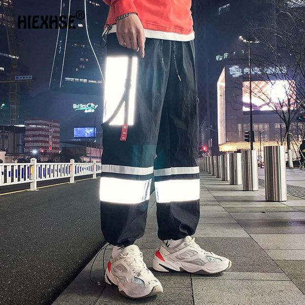multi pockets cargo pants men harajuku casual track trouser hip hop streetwear joggers reflective color patchwork men's, Black
multi pockets cargo pants men harajuku casual track trouser hip hop streetwear joggers reflective color patchwork men's, Black