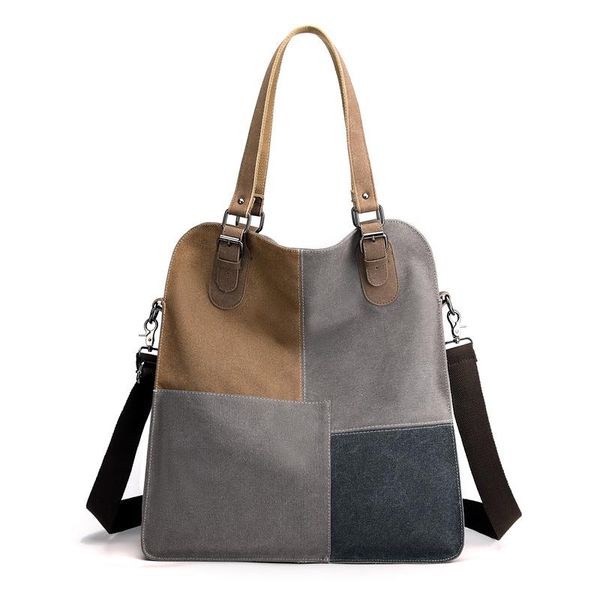 evening bags fashion one-shoulder messenger bag retro stitching handbag ladies large-capacity canvas contrast color
evening bags fashion one-shoulder messenger bag retro stitching handbag ladies large-capacity canvas contrast color