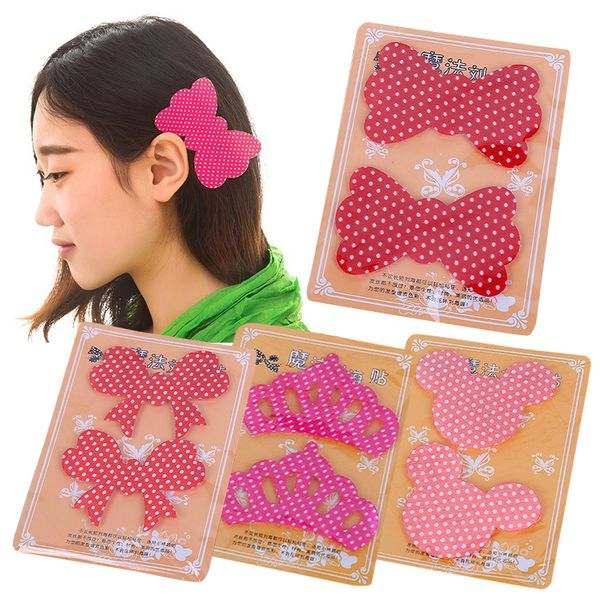 2pc hair grip styling bangs paste posts hair sticker clip magic tape fringe hair bang no trace holder barber gripper, Silver
2pc hair grip styling bangs paste posts hair sticker clip magic tape fringe hair bang no trace holder barber gripper, Silver