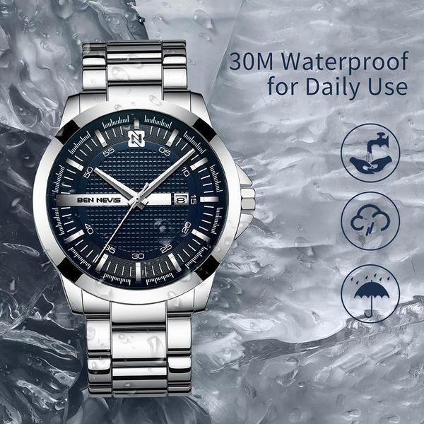 wristwatches fashion brand business men watches chronograph quartz watch stainless steel waterproof sports clock qw002, Slivery;brown
wristwatches fashion brand business men watches chronograph quartz watch stainless steel waterproof sports clock qw002, Slivery;brown