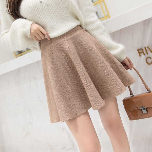 skirt knitted women's wool high waist thin black short fashion shaggy a-line umbrella pleated
skirt knitted women's wool high waist thin black short fashion shaggy a-line umbrella pleated