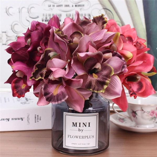 bouquet 7-head artificial flower orchid home el wedding bridal table decor decorative flowers & wreaths
bouquet 7-head artificial flower orchid home el wedding bridal table decor decorative flowers & wreaths